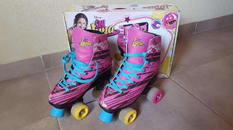 Patines Soy Luna Disney T36 4 Ruedas