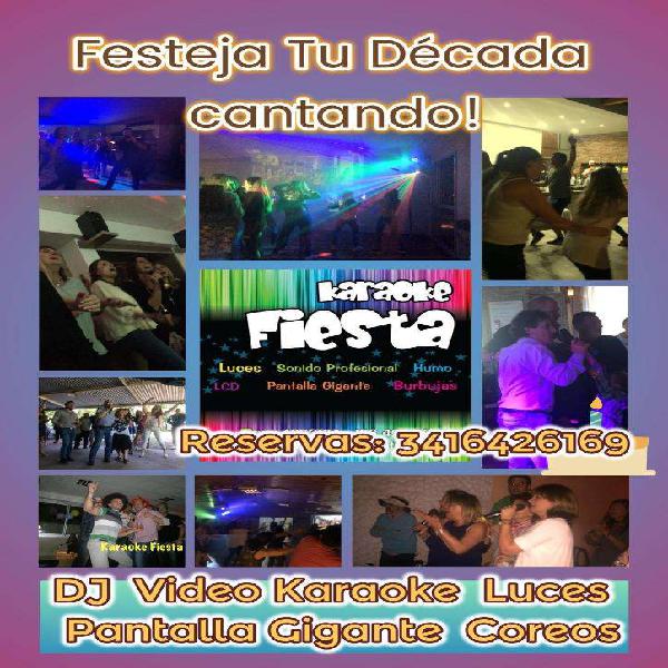 Karaoke Fiesta Rosario - Alquiler de karaoke para eventos