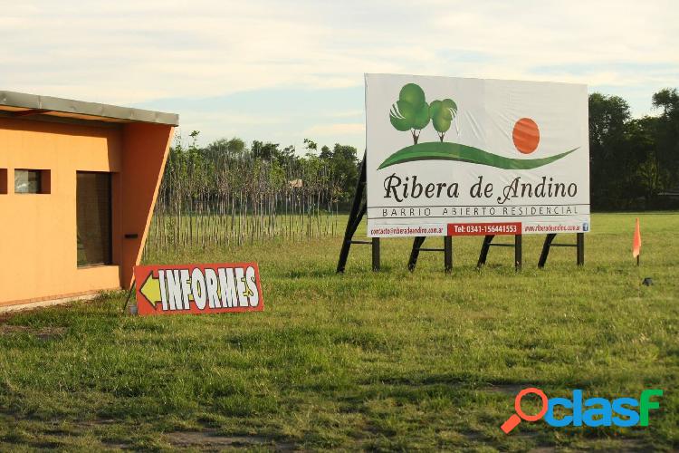 NOVEDAD! VENTA DE TERRENOS EN ANDINO-EXCELENTE FINANCIACIÓN