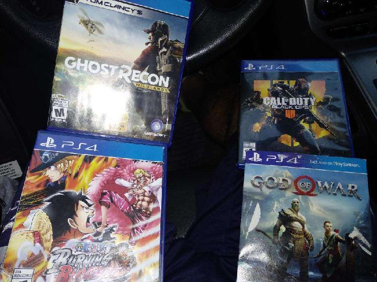 Vendo Juegos Y Accesorios de Ps4