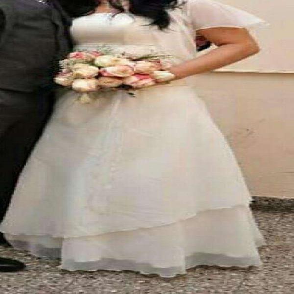 Vestido de Novia. 2 Piezas