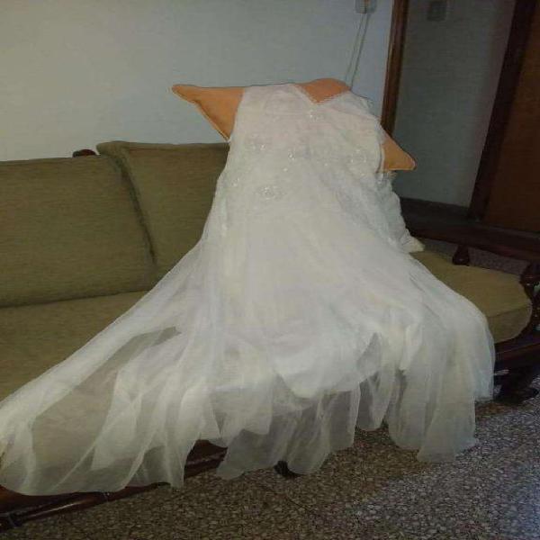 Vestido de novia largo