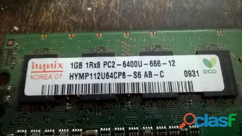 Hoy Memorias De PC DDR Y DDR2 Funcionando