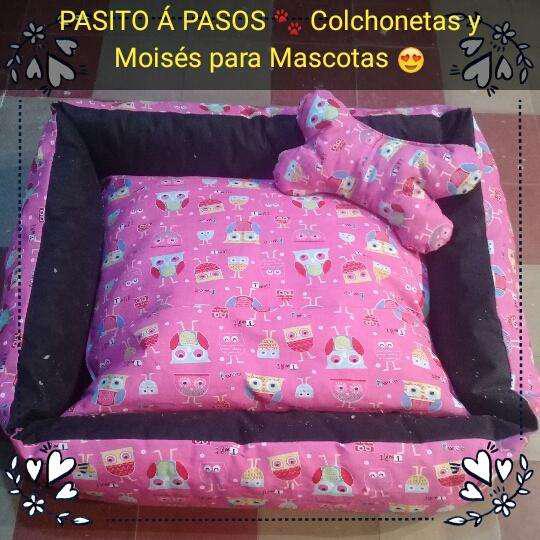 Pasito a pasos Colchonetas y Moiss para Mascotas