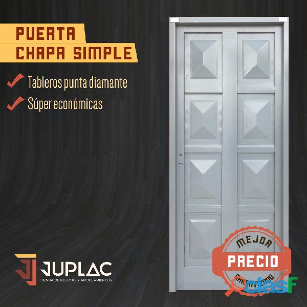 Puerta Chapa Simple