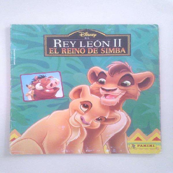 Album Figuritas Disney El Rey Leon 2 Panini Casi Completo