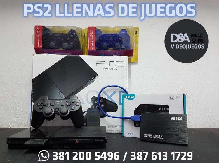 PS2 LLENAS DE JUEGOS