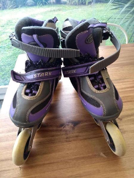 Patines Rollers Stark 35, regulable.