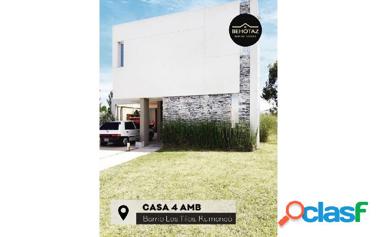 CASA 4 AMBIENTES | BARRIO LOS TILOS. RUMENCÓ