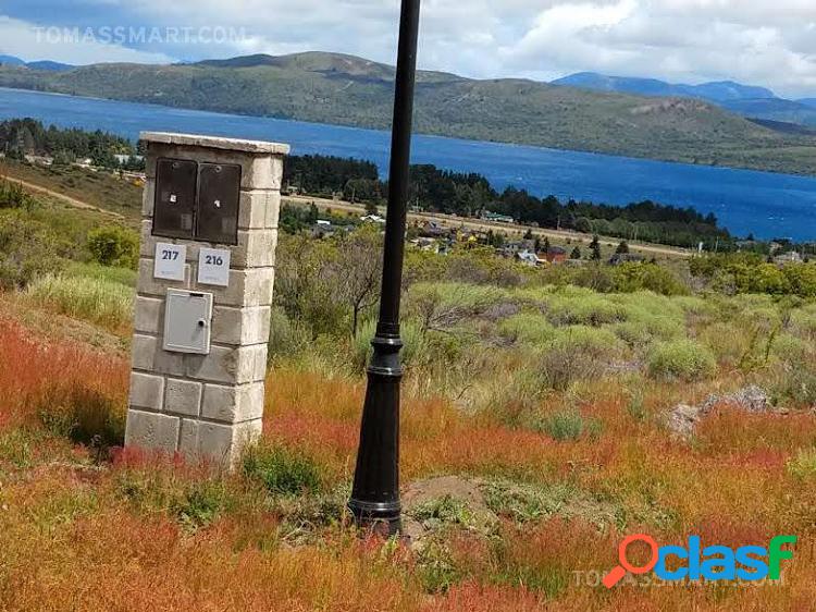 Terreno vista al lago- Barrio cerrado Dina Huapi