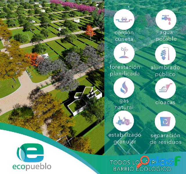 VENDO TERRENO EN ALVEAR - TODOS LOS SERVICIOS - ECOPUEBLO -