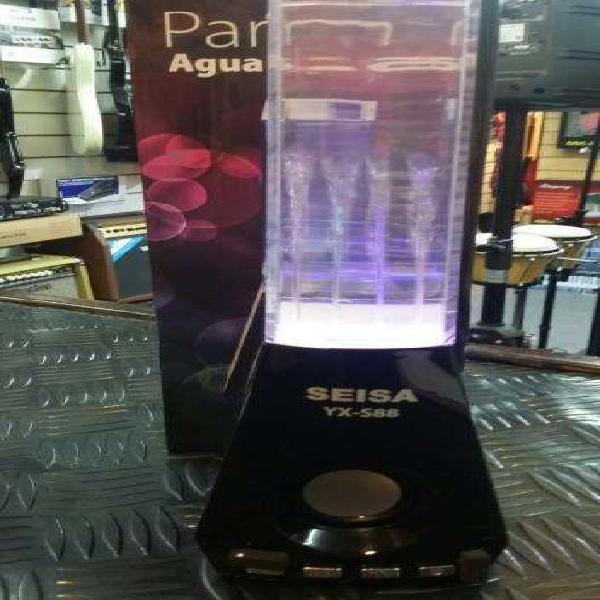 Reproductor mp3/ Parlante portatil de agua danzantes Seisa