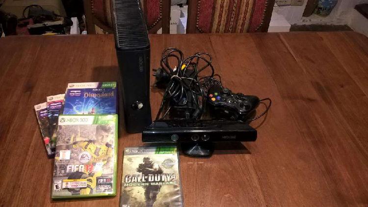 xbox 360 4gb 1 joystick inalambrico kinect juegos originales