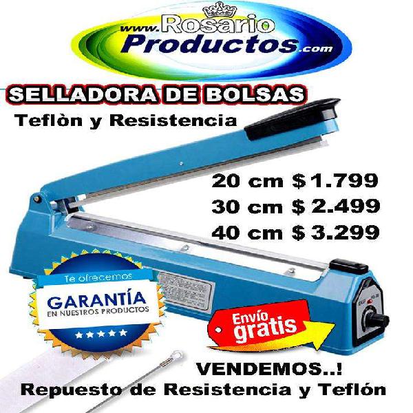 SELLADORA DE BOLSAS 30 cm TAMBIEN 20 cm y 40 cm