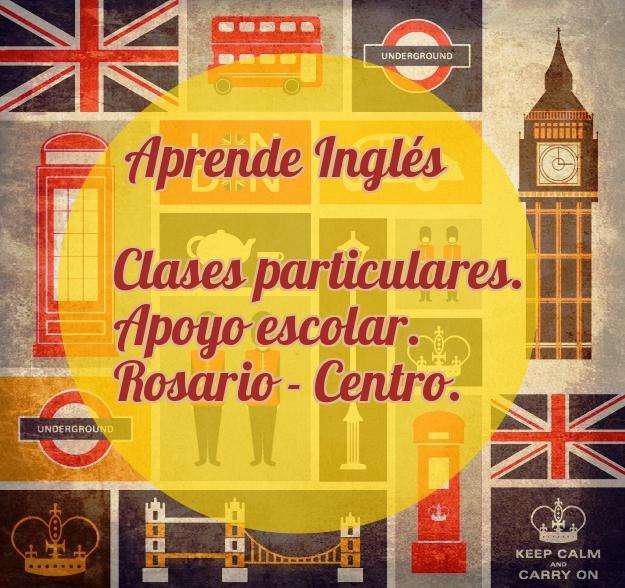 Clases Particulares y de apoyo de Inglés.