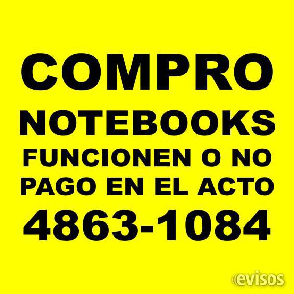 Pago mas notebooks netbooks y macbooks rotas o no