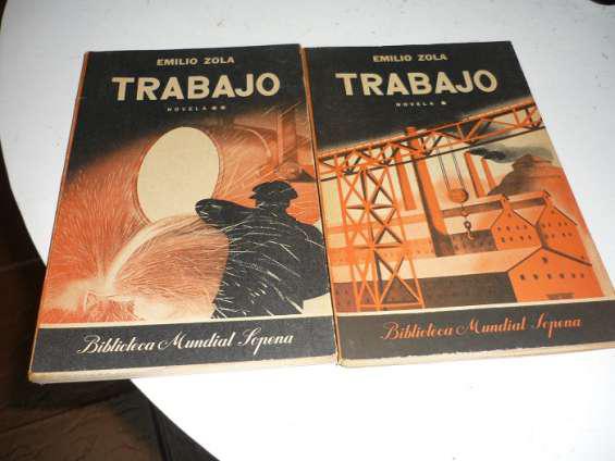 Vendo la edición de 1944 de trabajo, de emilio zola en