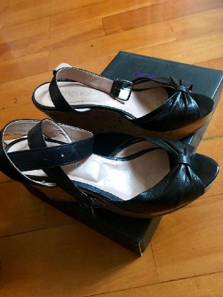 Zapatos/sandalias Plataforma Negros