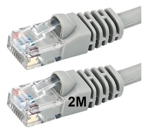 Cable De Red Utp Patchcord 2 Metros Inyectados Cat5e Ditron