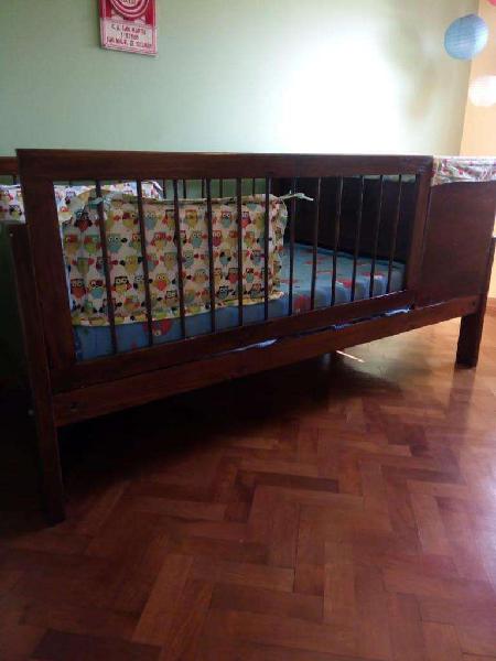 Cama Cuna con Baulera