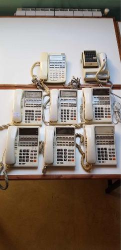 Central Telefónica Con 7 Telefonos