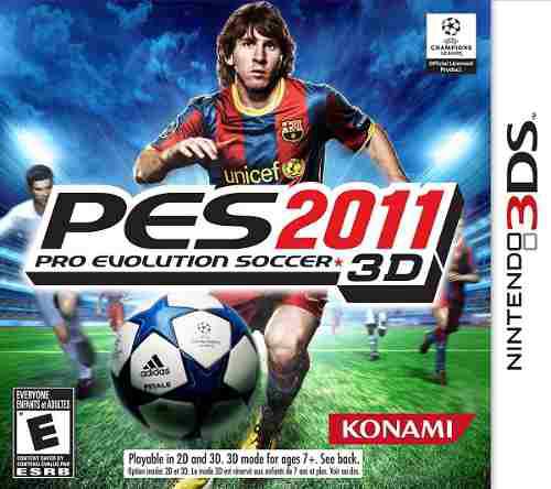 Juego 3d Nintendo 3ds Pro Evolution Soccer 2011 Pes 2011 /