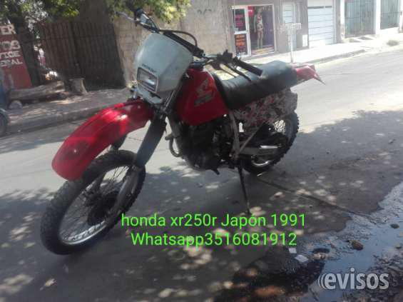 Moto xr 250 japón mod 91 en Córdoba