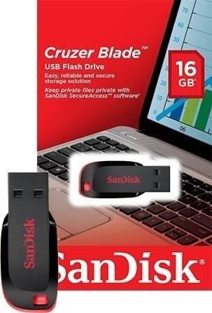 Pen Drive 16gb Sandisk Sdcz50 2.0 Soundgroup.