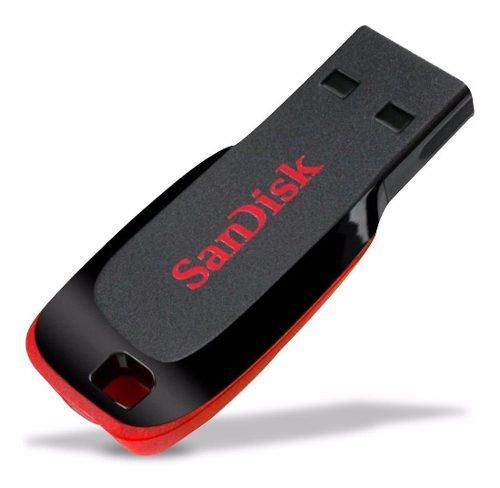 Pen Drive 64gb Sandisk Sdcz50 2.0 Cruzer Blade Notebook Pc