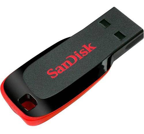 Pen Drive Sandisk 16gb Cruzer Blade Usb Flash 2.0
