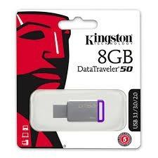 Pendrive Kingston Datatraveler 50 8gb Usb 3.1 3.0 2.0 Orig