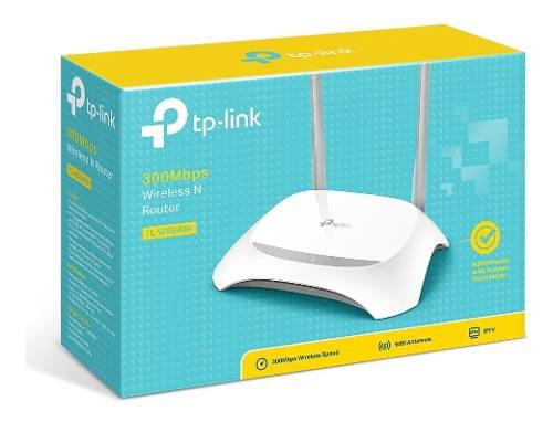 Router Wifi Tp-link Tl Wr840n 300mbps 2 Ant 840 N +cobertura