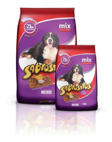 Sabrositos Perro Mix (carne, Cereales Y Veget.) X 15 Kg