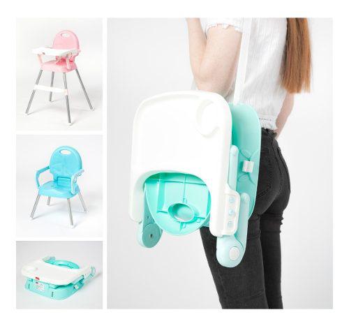 Silla De Comer Bebe 3 En 1 Booster Motek