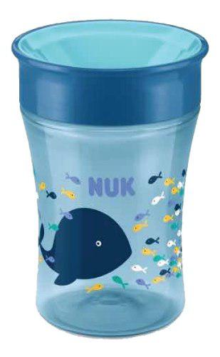 Vaso Nuk Bebe Magic Cup 250 Ml 8 Meses 360 Vasito Antigoteo