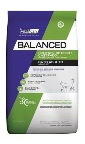 Vital Cat Balanced Gatos Castrados 7.5kg+piedra2kg!