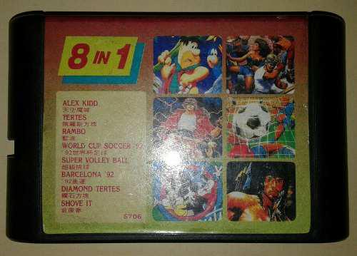 8 En 1 - Juego De Sega
