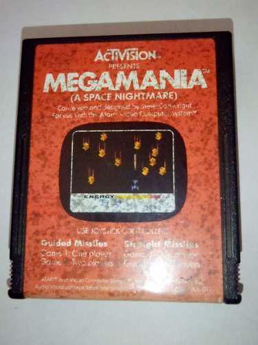 Atari 2600 Megamania Juego Probado Funcionando