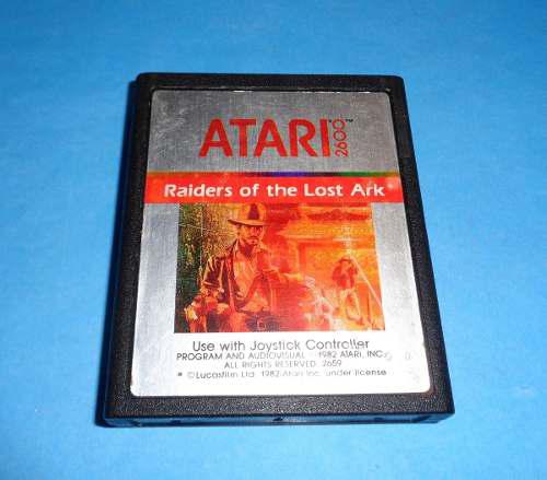 Cartucho Raiders Of The Lost Atari Cx2600
