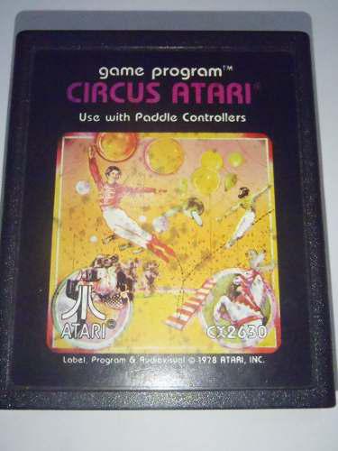 Circus Atari Juego Atari 2600 Rarity 2 Funcionando