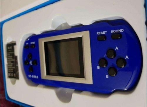 Consola Portátil Azul 300 Video Juegos Regalo Día Del