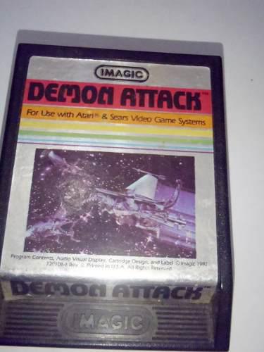 Demon Attack Juego Para Atari 2600 Rarity 2 Funcionando