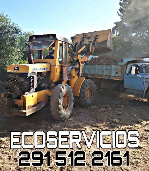 ECOSERVICIOS. Alquiler de maquiaria: Limpieza de terrenos,