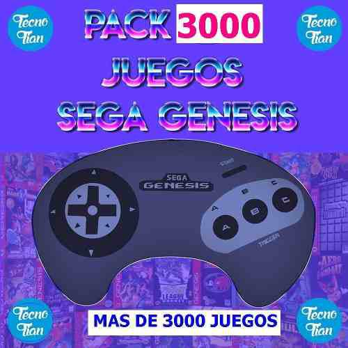 Emulador Pc Sega Genesis + 3000 Juegos Envio Ya