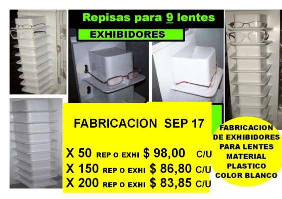 Exhibidor de plastico para lentes fca nacional en Liniers