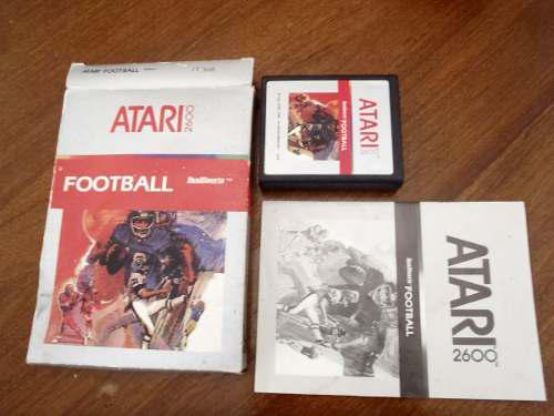 Football Juego Atari 2600 Rarity2 Funciona Caja Manual