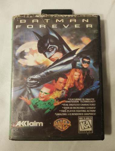 Juego Batman Forever Sega Con Caja /local A La Calle