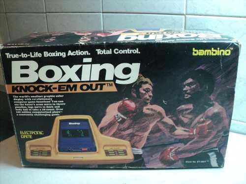 Juego Boxing Knock-em Out Electronic Game Bambino 1979 Japan