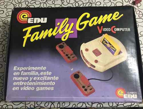 Juego De Family Game Edu, Consola A Revisar, Y Caja