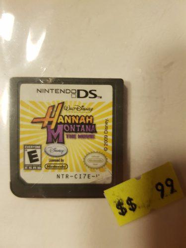 Juego Hannah Montana The Movie Nintendo Ds Fisico /local